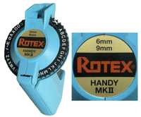 Maquina Rotex Handy MK II etiquetas Vintage 3D (Fita Autocolante)
