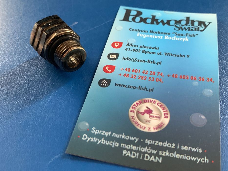 Redukcja węża LP z 1/2' - 3/8'' ' z wymiennikiem ciepła