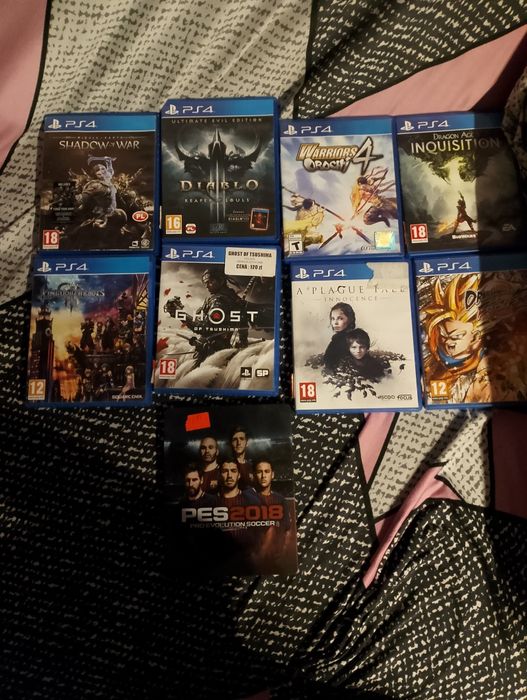 Zestaw gier na ps4 wyprzedaż