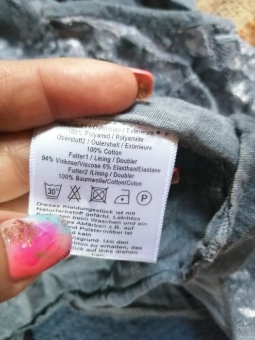 ŁADNA duża Tunika szara XXL stan idealny