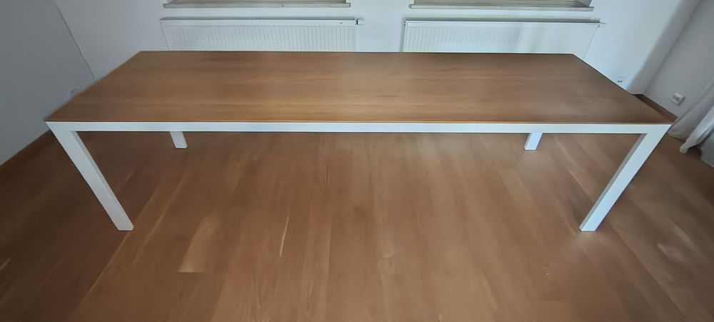 WYPRZEDAJE SUPER TANIO DĘBOWY duży stół z naturalnego olejowa ego dębu