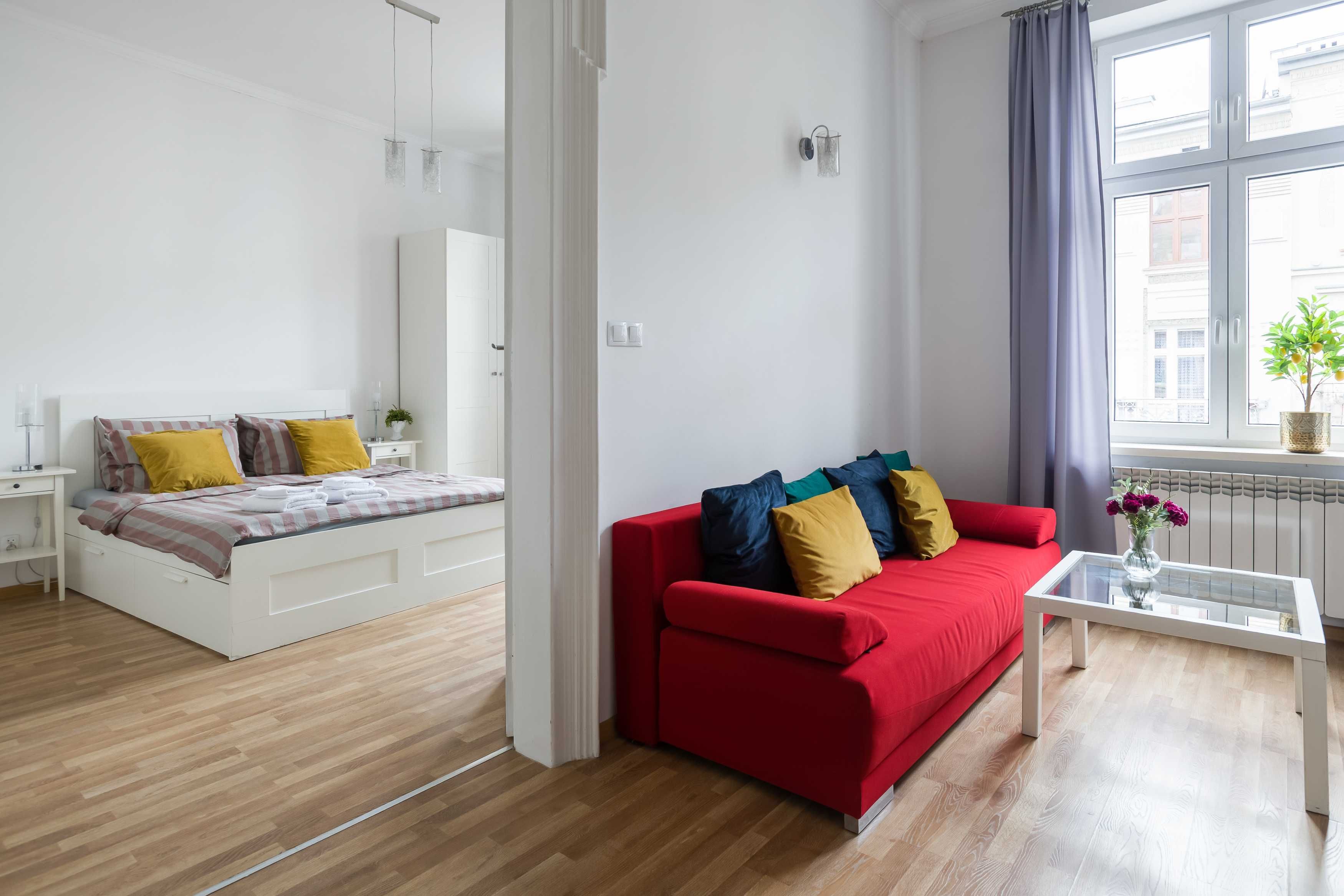 Apartament w centrum Krakowa | Netflix | 2 pokoje | 4 osoby | Lubicz