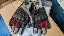 Luvas moto, tamanho L, novas: Revit Dirt 3, Furygan, Suomy, luvas pele
