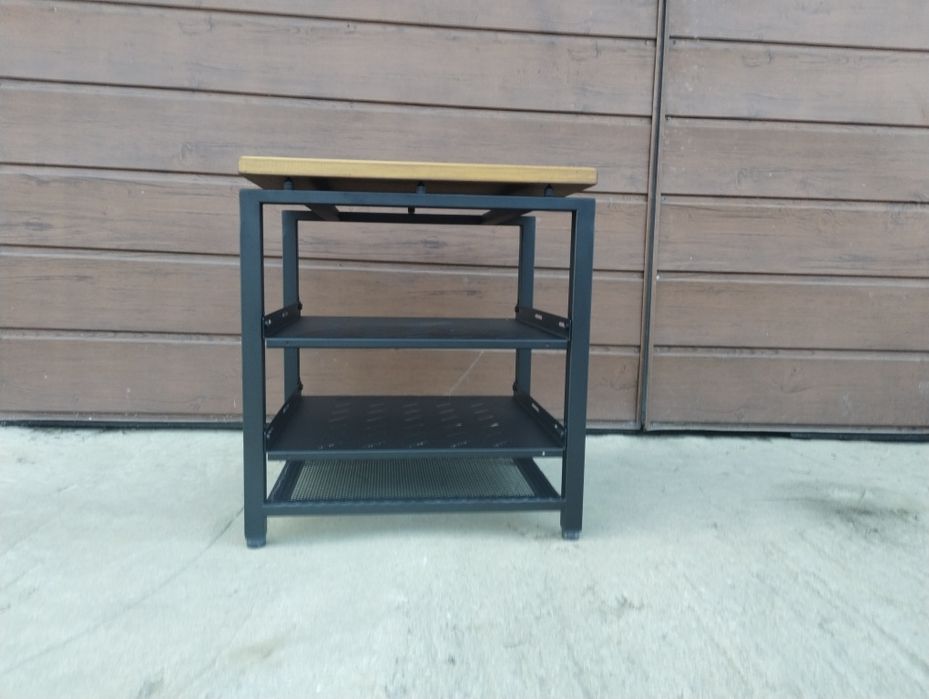 Szafka Rtv  komoda stolik audio Hifi  z regulowanymi blatami na sprzęt