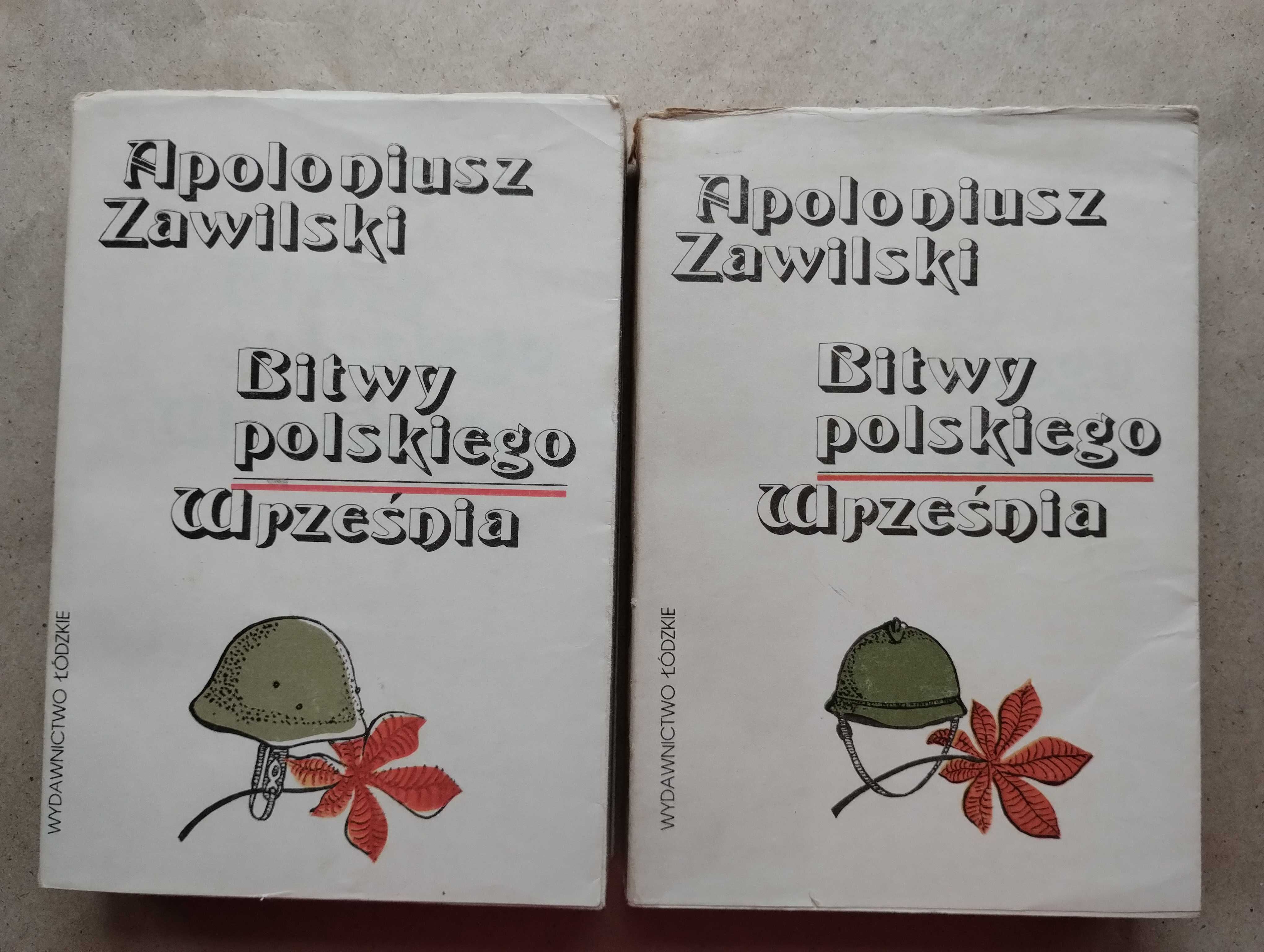 "Bitwy polskiego Września" A. Zawilski tom 1-2