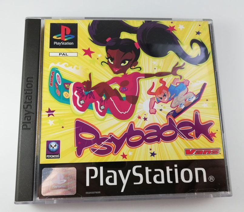 Stara gra kolekcjonerska na konsole PlayStation 1 Psybadek ps1 psx