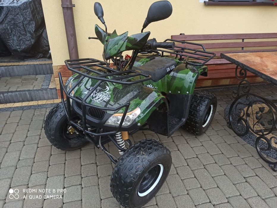 Quad 125 Duży 8 cali koła