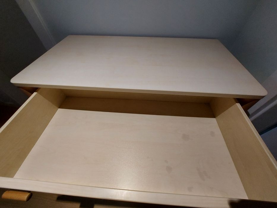 Komoda drewniana z szufladą i półką PAIDI