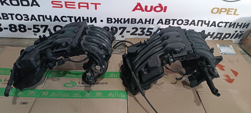 Впускний колектор,VW Гольф 4,5 1.6i.MPI,Ауді А5,Шкода А5 06A133205G