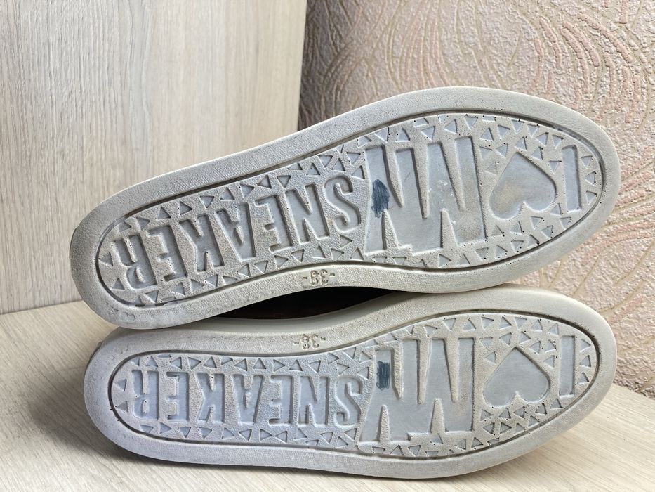 Кожаные кеды, ботинки, хайтопы Ricosta.