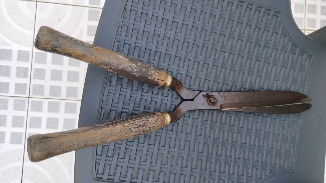 Tesoura jardim cortar sebes 21 cms de corte
