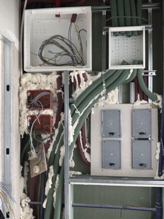 Quadros elétricos dimensionados