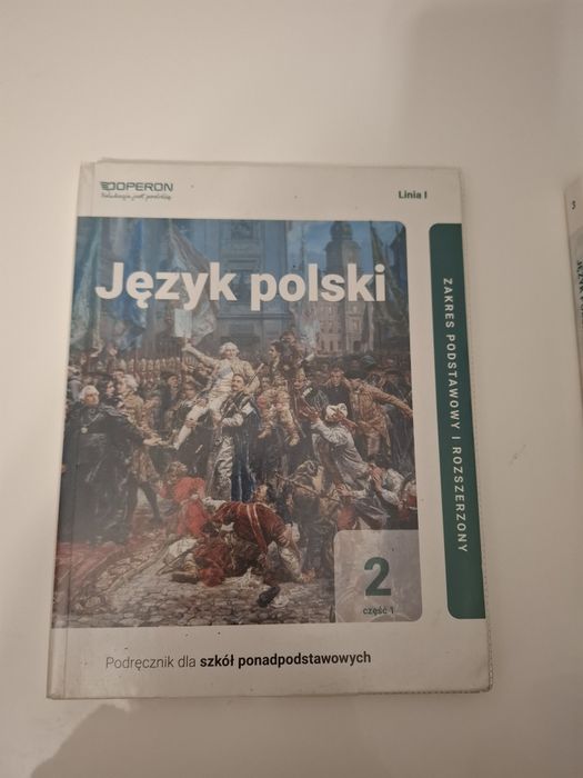 Podręczniki Język polski 2 cz.1 oraz 3