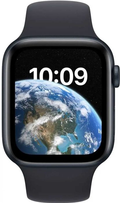 Apple Watch SE 2 gen. GPS 44mm czarny z paskiem M/L