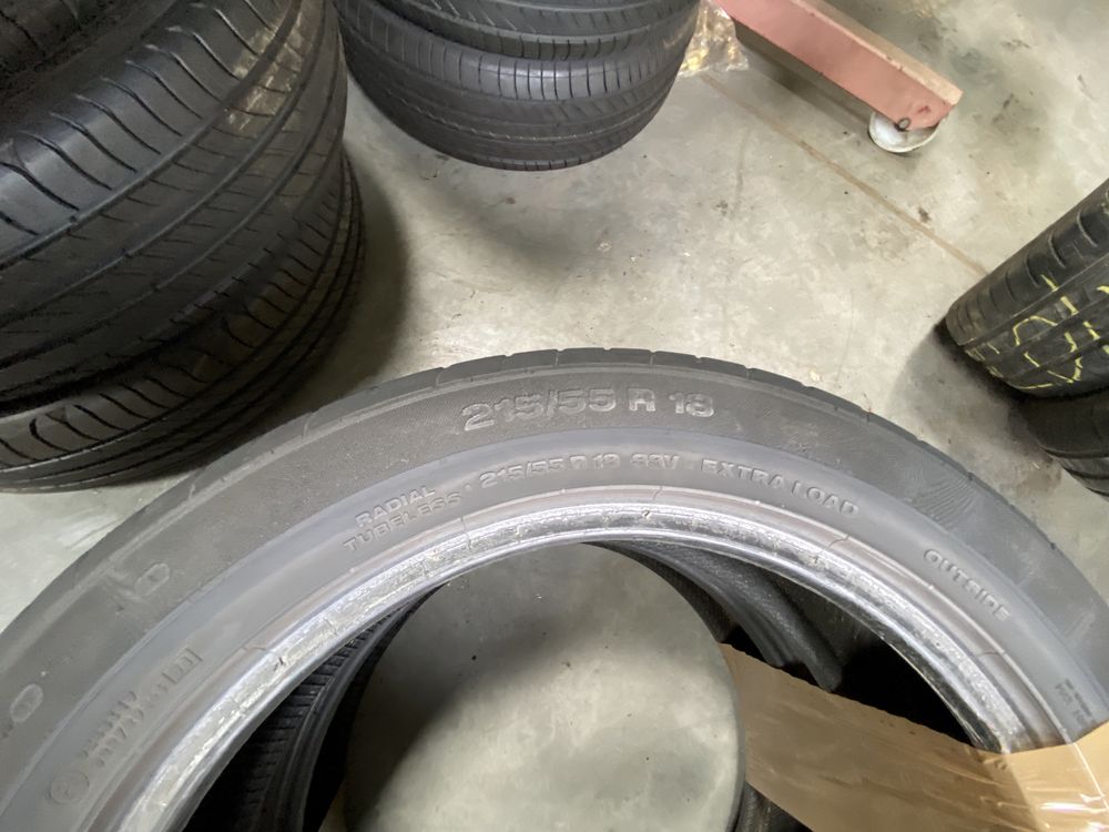 Opony Continental 215/55r18 5,5mm Dot 1811