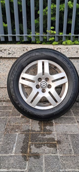 Vendo 5 Pneus e Jantes em Aluminio