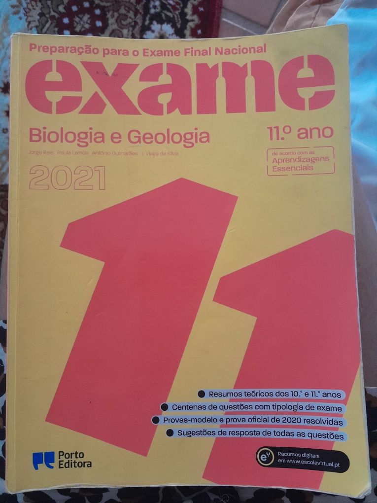 Livro de Preparação para o exame de biologia e geologia