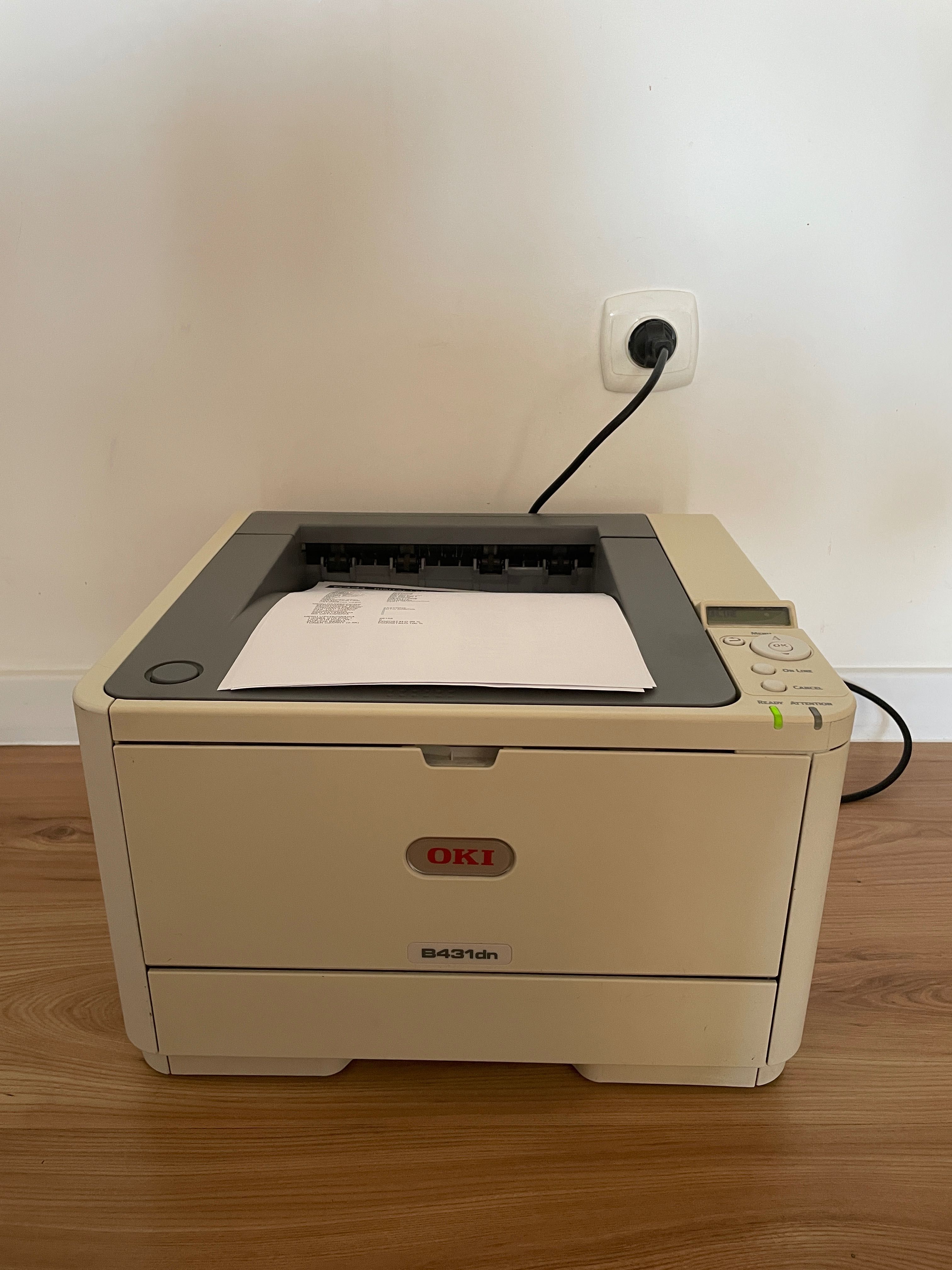 Drukarka laserowa Oki b431dn