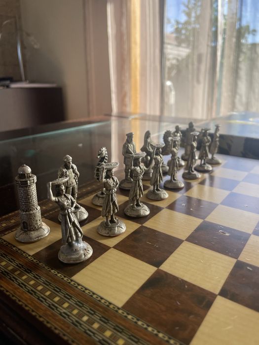 Tabuleiro de Xadres - temático tesouros dos oceanos