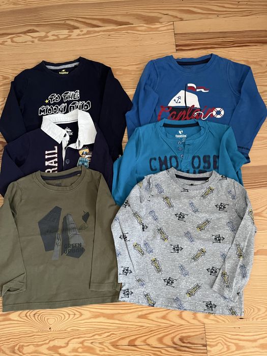 Bluzki chłopięce 98-104