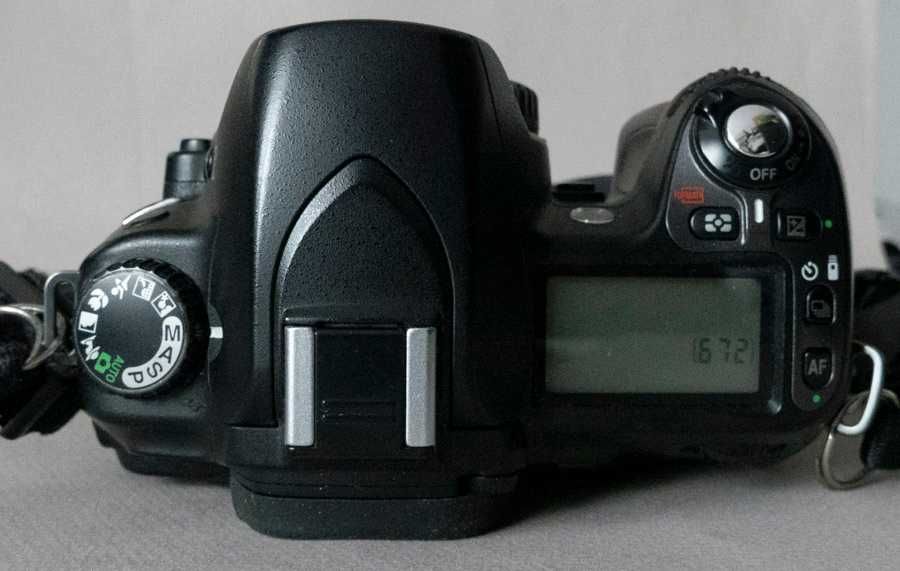 Nikon D80 (body) IR – przerobiony do fotografii w podczerwieni (IR)