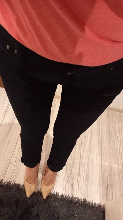 Spodnie skinny czarne