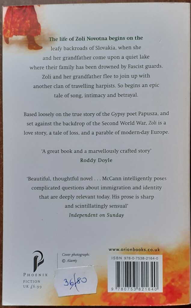 Zoli - Colum McCann