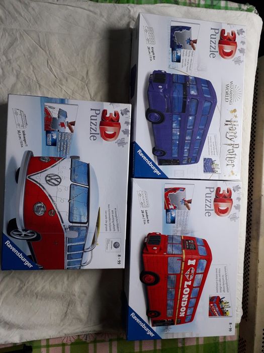 Ravensburger  3D Машинки из пазлов