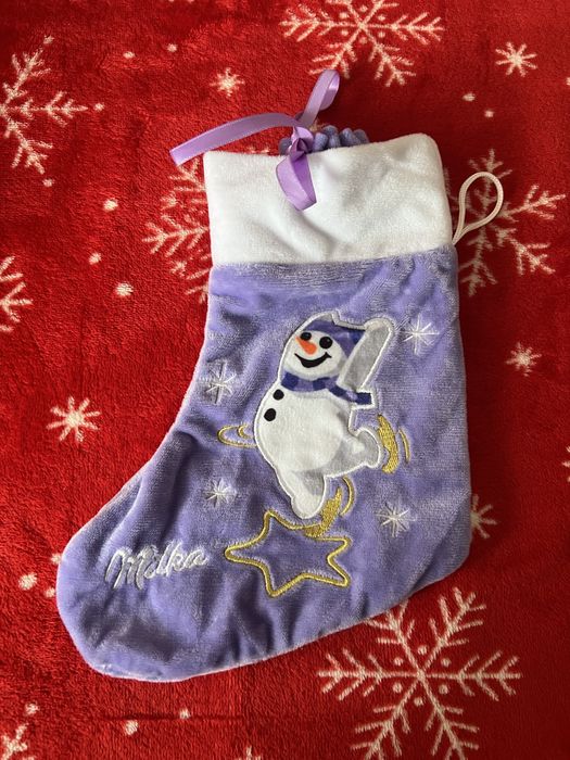 Skarpeta świąteczna Milka