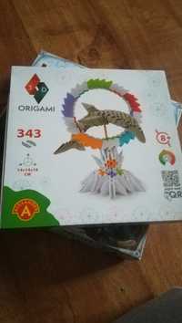 Origami 3d Aleksander 343 delfin nowa 14x14x38