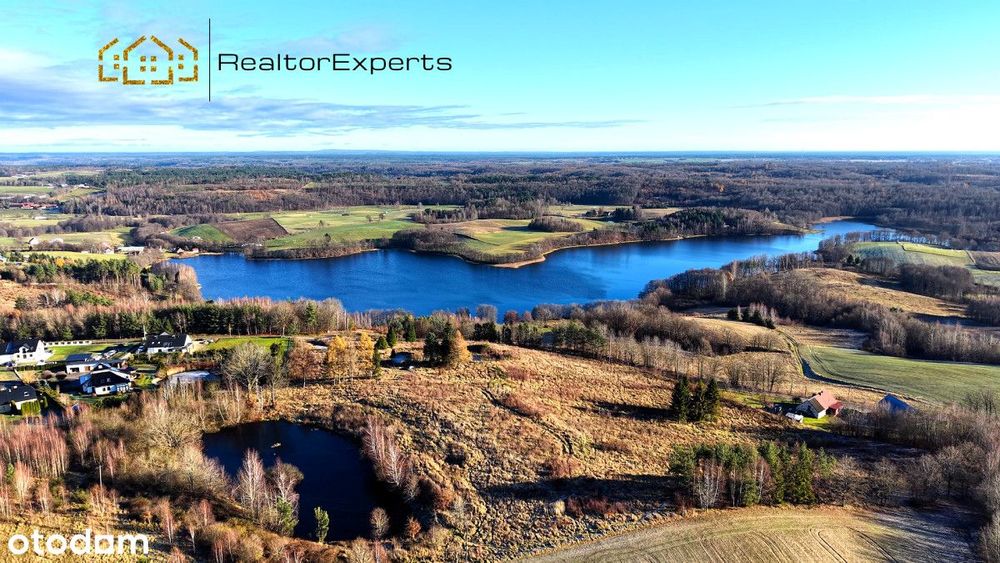 Wzgórze nad jeziorem –idealne miejsce na Twój dom.