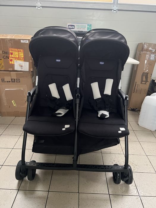 Wózek dziecięcy CHICCO Ohlala Twin Czarny
