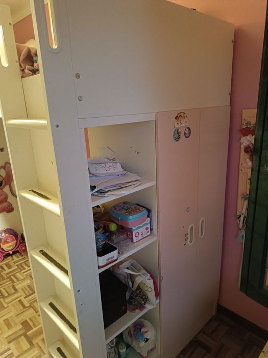 Cama alta IKEA criança