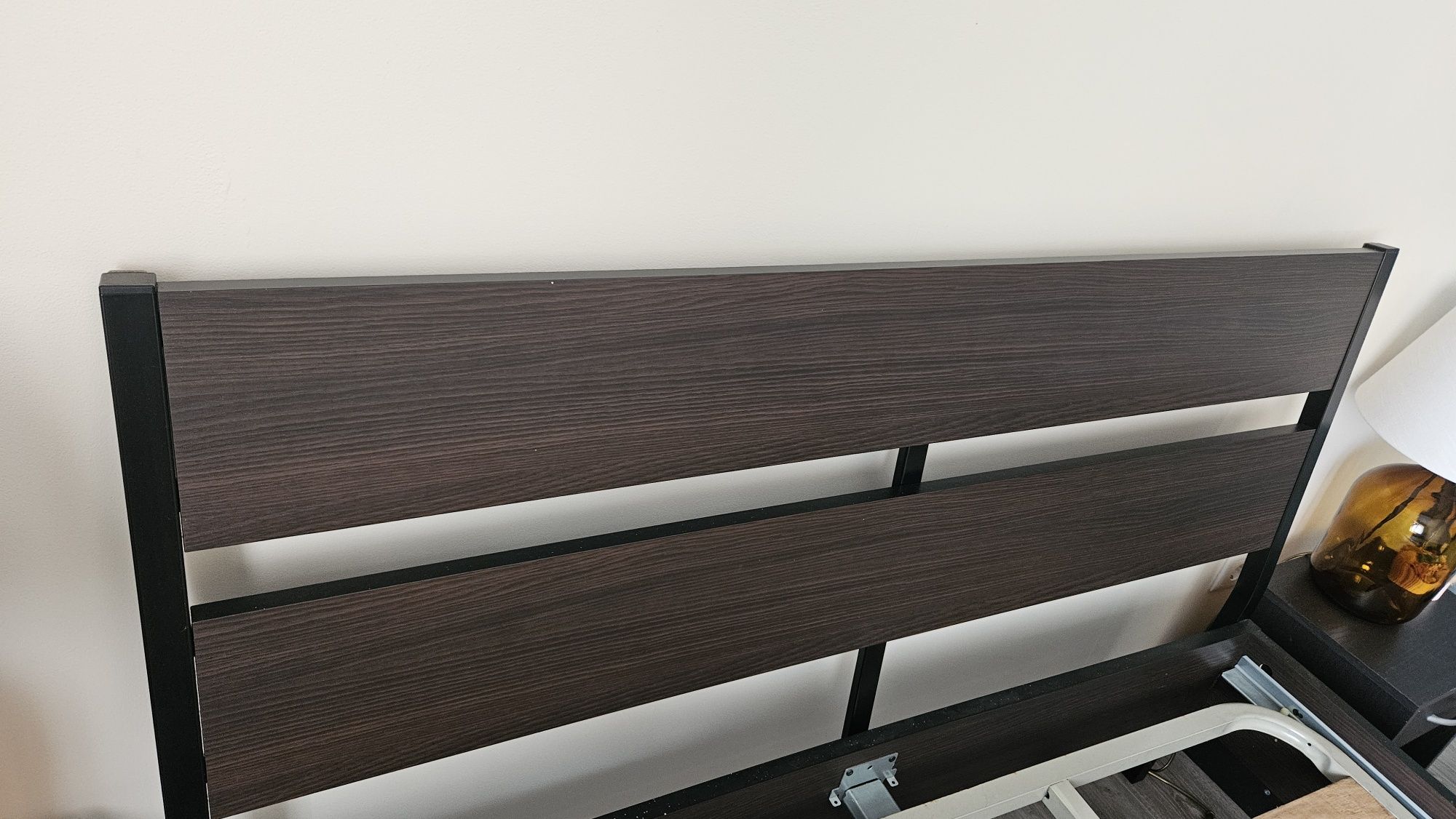 Cama ikea trysil (140x200) + estrado + colchão