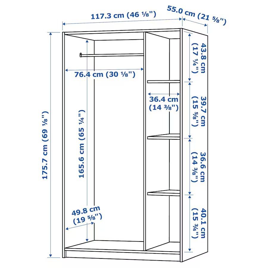 Móvel Ikea 3 portas em excelente estado
95€