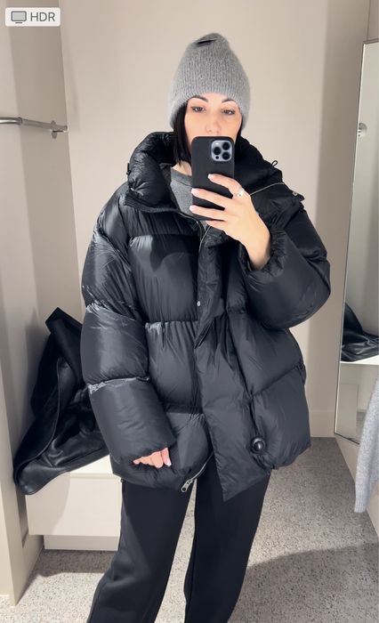 Пуховик пуфер HM premium новий S М