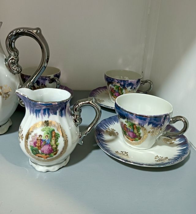 Serviço de café e chá porcelana japonesa