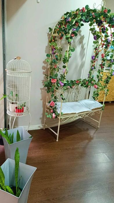 Banco de ferro vintage