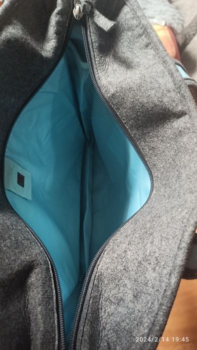 Сумка-тоут OGIO Hamptons Светло-серый фетр,