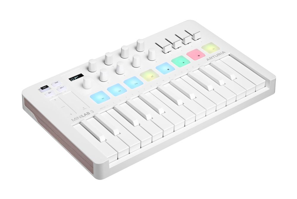 Klawiatura Midi Arturia MiniLab 3 Alpine White