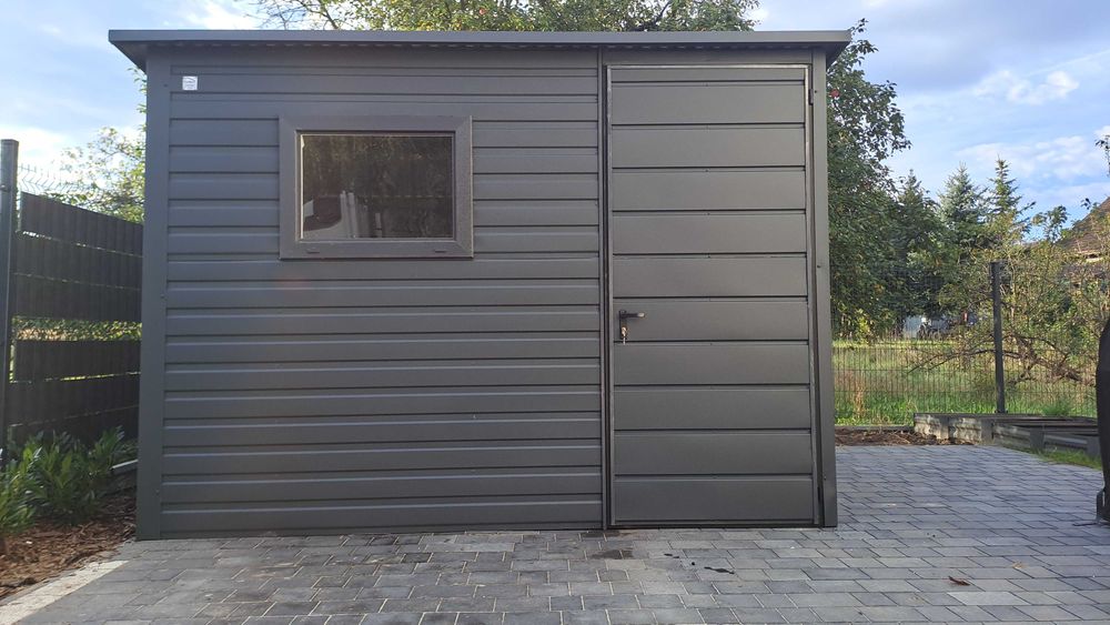 Domek Narzędziowy 3x3 plus wiata Gratis Transport i montaż Ocynk