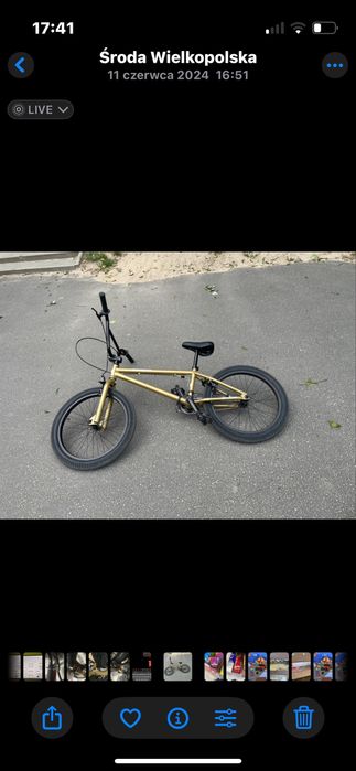 Zestaw hulajnoga i bmx