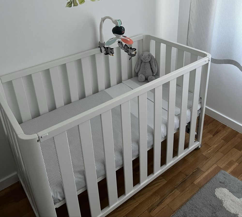 Berço Cama Co-sleeping Branco 60x120cm