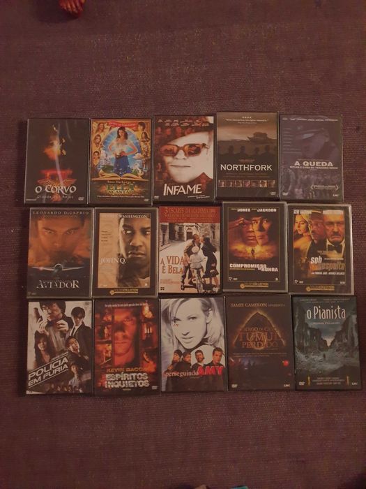 DVD novos alguns ainda embalados