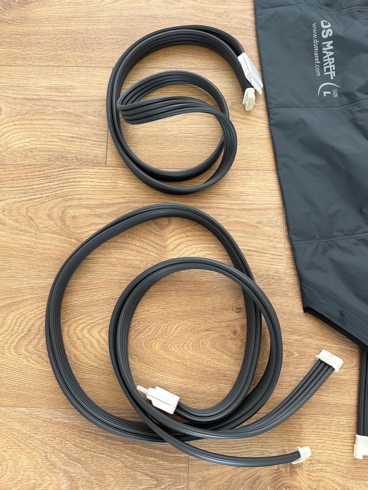 Bota de compressão com 4 zonas