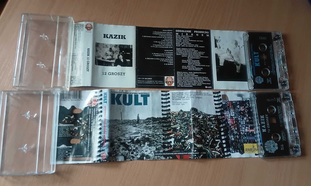 Kazik i Kult 2 kasety magnetofonowe.