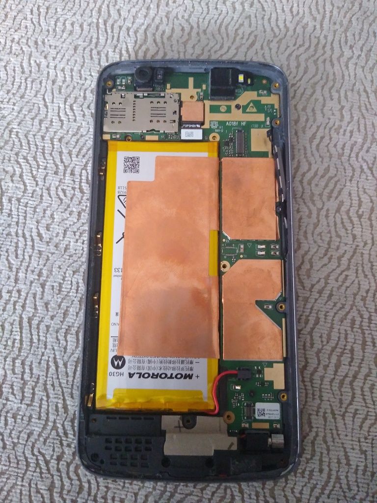 Płyta główna, korpus, bateria Motorola G5s