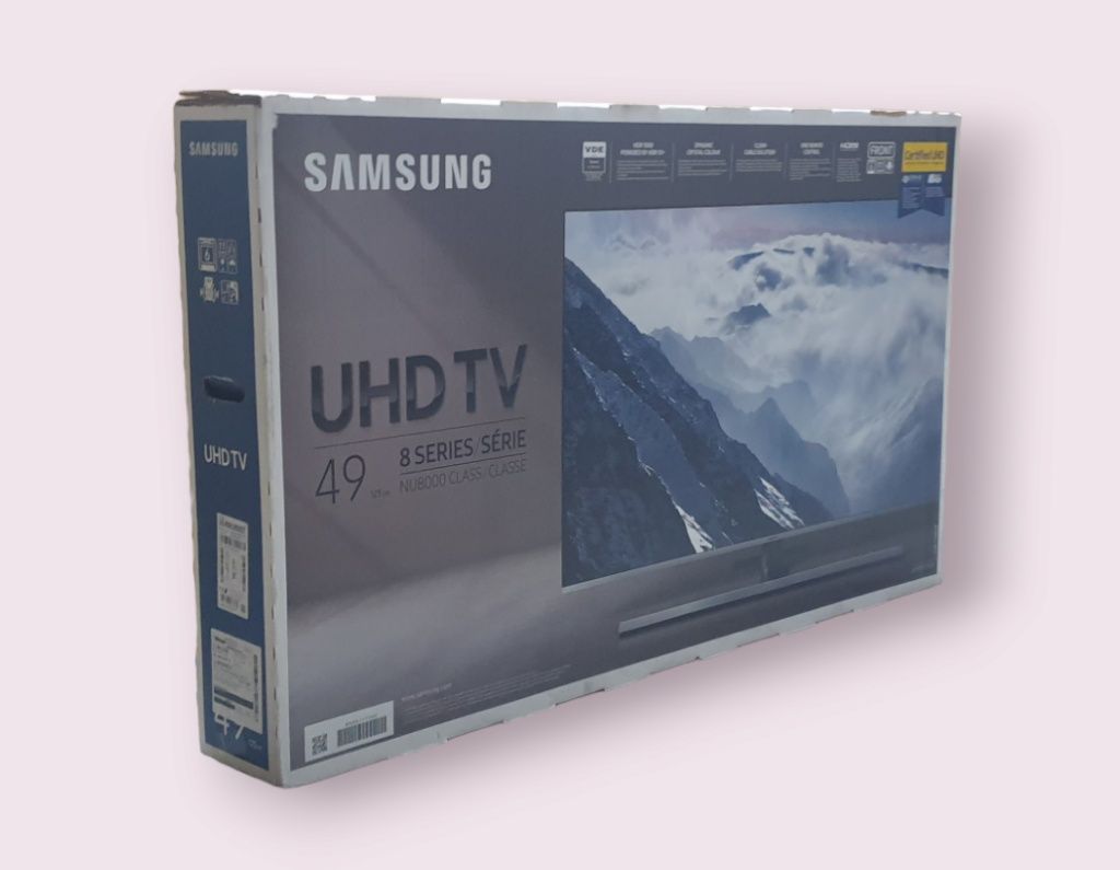 Televisão Samsung 49 polegadas com tela partida