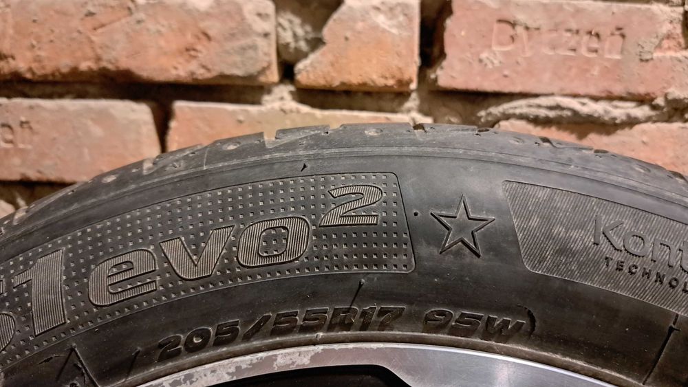 Felgi aluminiowe 17 cali Peugeot z oponami