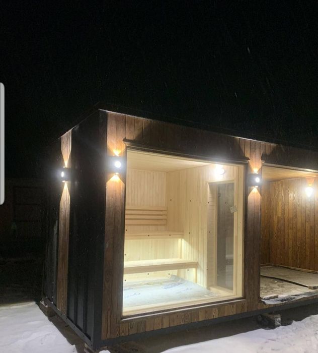 Баня модульна розмір 5×2.4